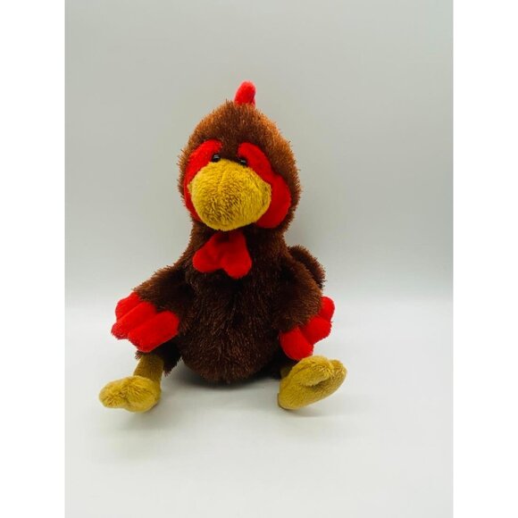 Ganz Webkinz Lot of 2 Plush, HM346 Rooster, HM455 Cherry Blossom Bird. No Codes - Picture 2 of 12